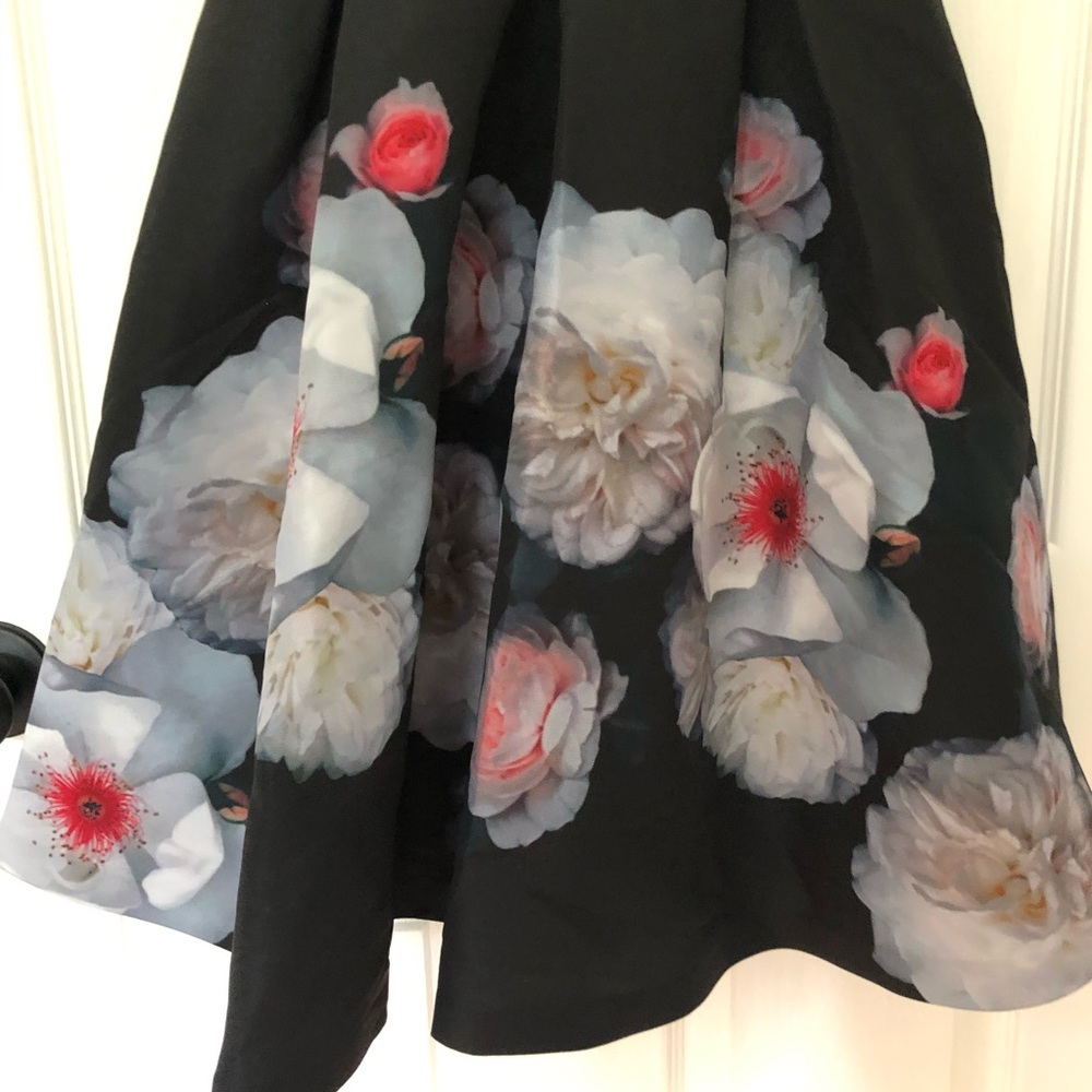 Ted Baker Jelina Chelsea Floral Fit & Flare Dress - Picture 8 of 12
